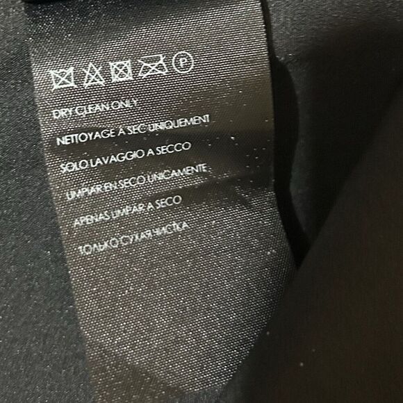 Club Monaco Skirt 8 Black Velvet Beaded Animal Print Whimsigoth A-Line Mini - Picture 10 of 10